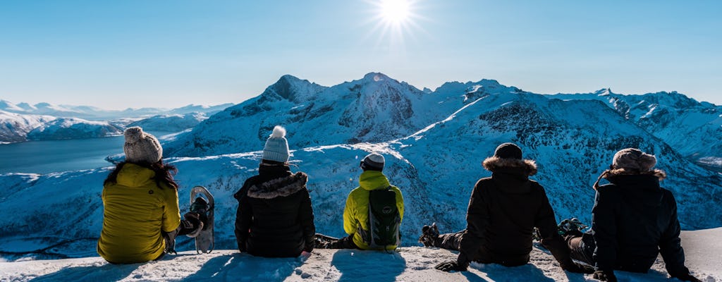 Passeggiata invernale sul lato selvaggio