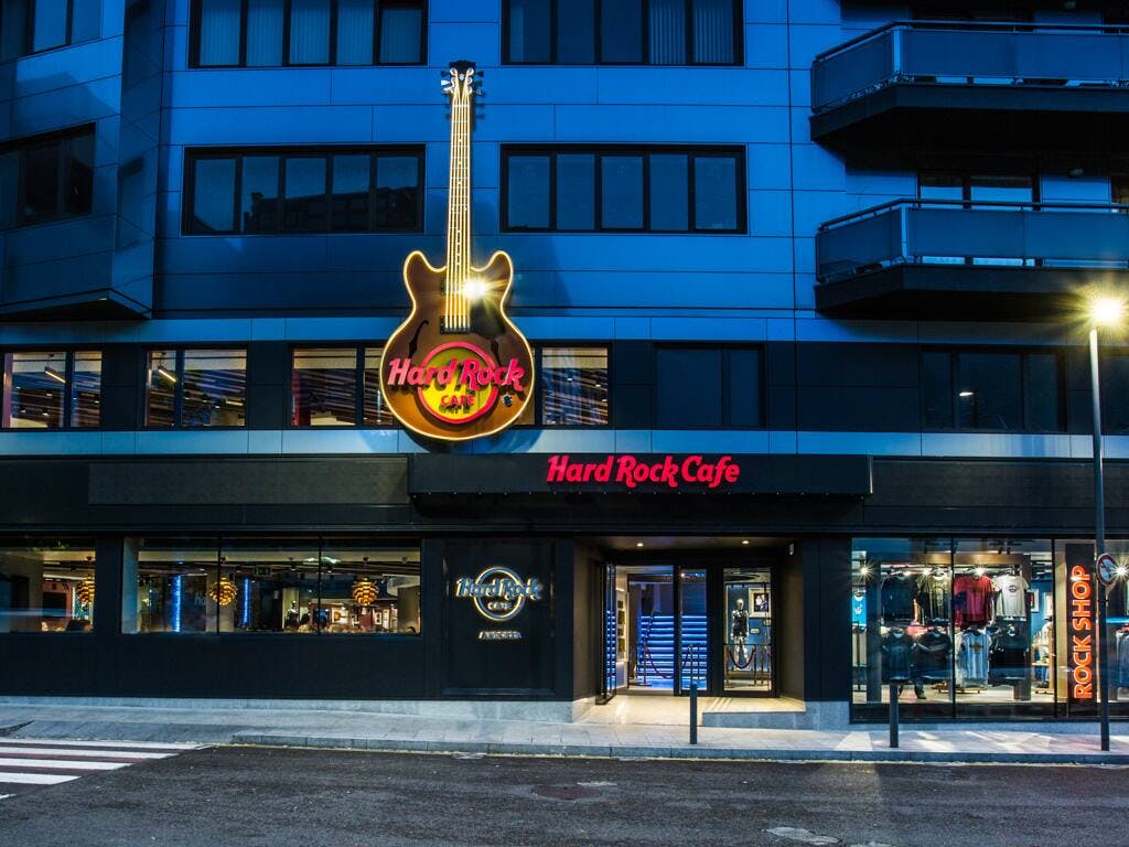 Hard Rock Cafe Andorra Menus