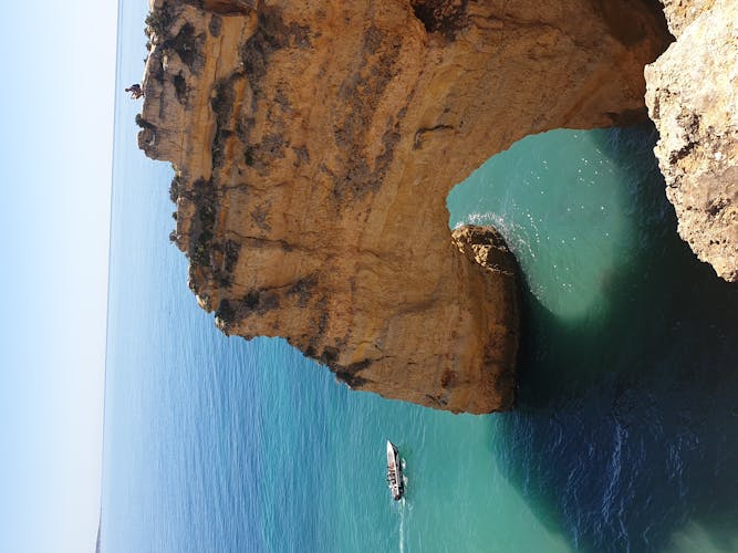 Benagil caves private boat tour