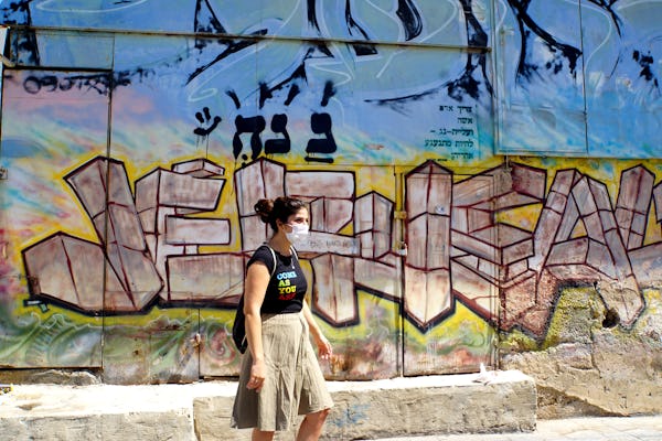 Visite d'art de rue de Jérusalem