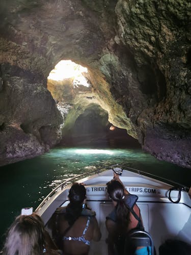 Benagil caves private boat tour plus