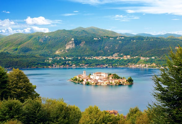Magische cruise op het Lago Maggiore: Isola Pescatori, Isola Bella en tour Santa Caterina del sasso