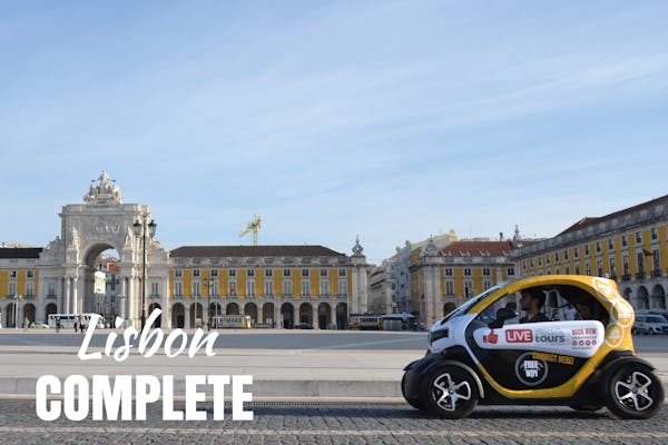 Stadstour door Lissabon op een elektrisch voertuig met GPS-audiogids