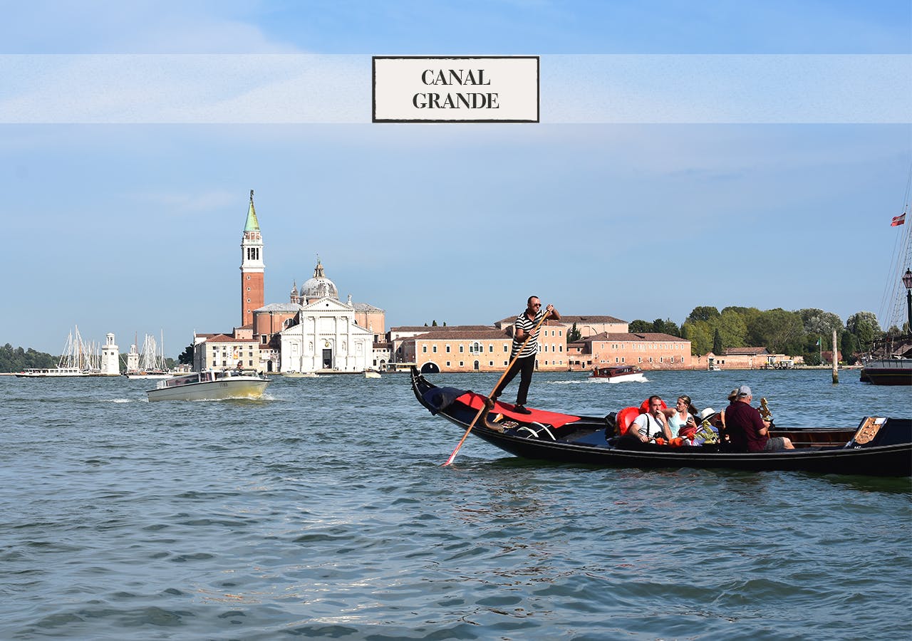 Private Gondelfahrt auf dem Canal Grande in Venedig