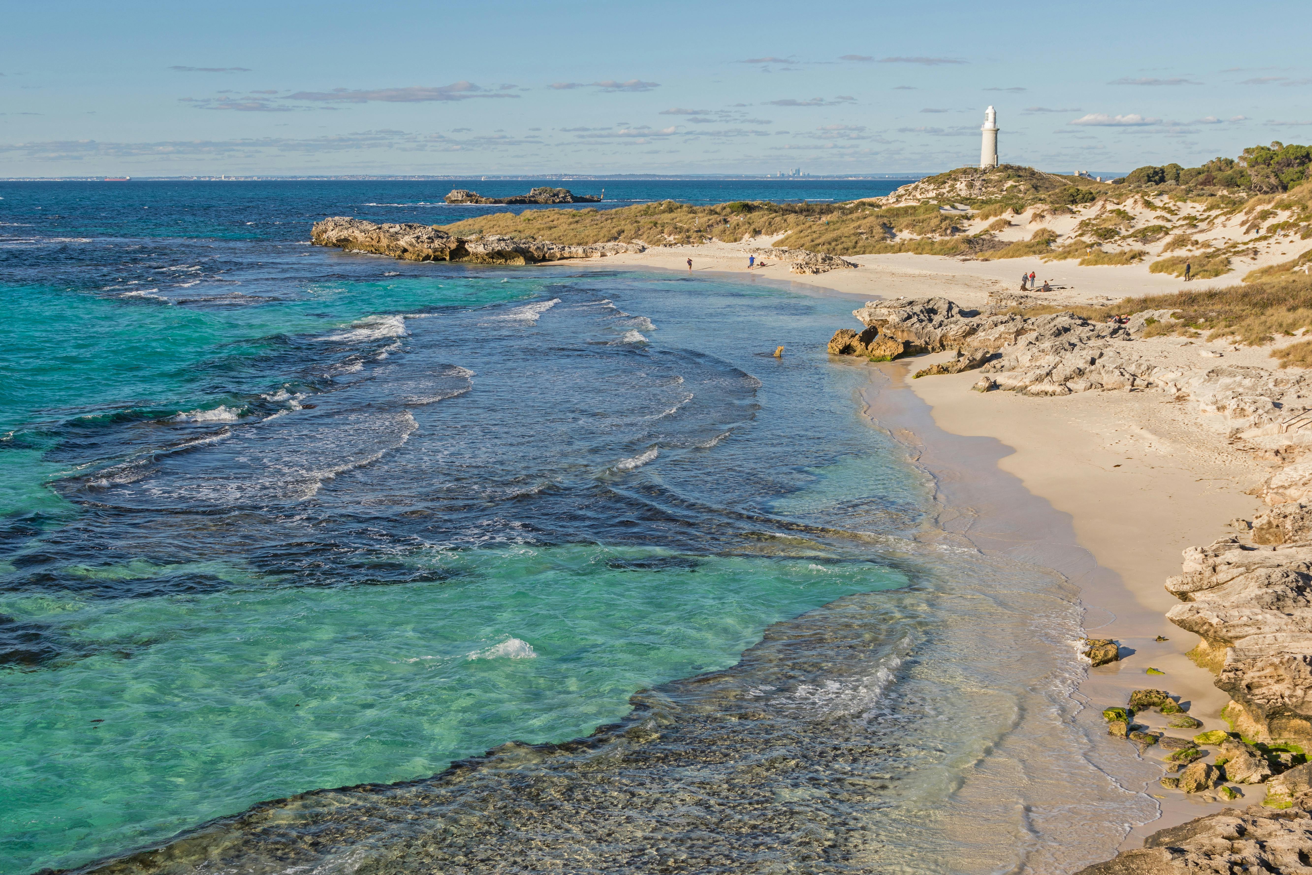 Rottnest bike rental with optional snorkeling experience from Fremantle
