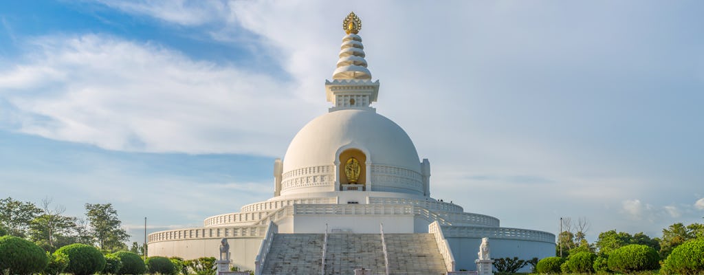 Wandeling naar Peace Stupa in Pokhara