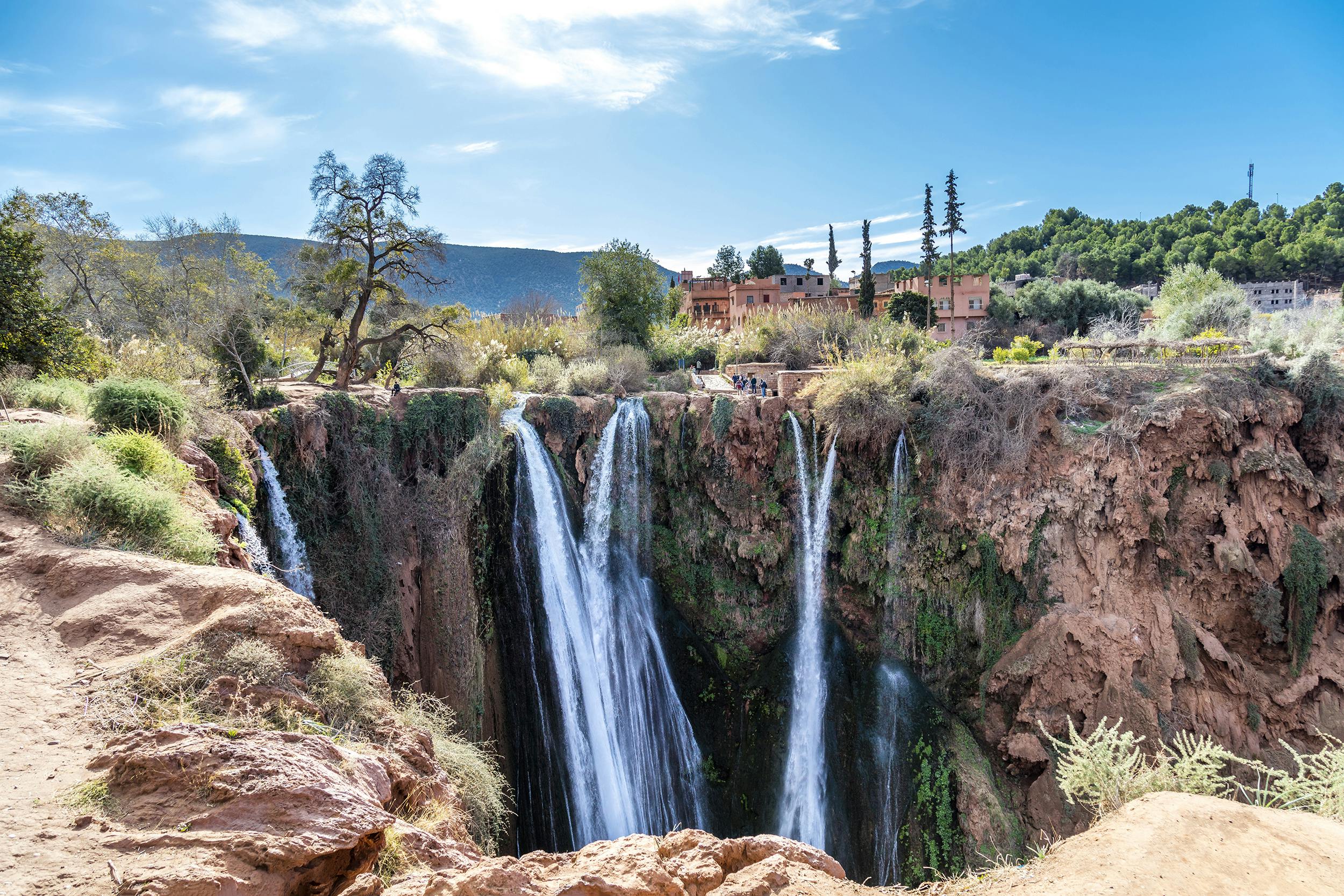 Ganztägige Ouzoud-Wasserfälle aus Marrakesch
