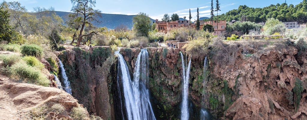 Całodniowe wodospady Ouzoud z Marrakeszu