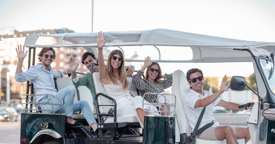 Tour de tuk-tuk elétrico em Madrid