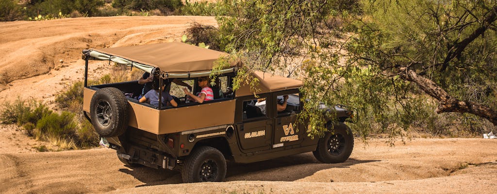 Tour di base nel deserto Hummer