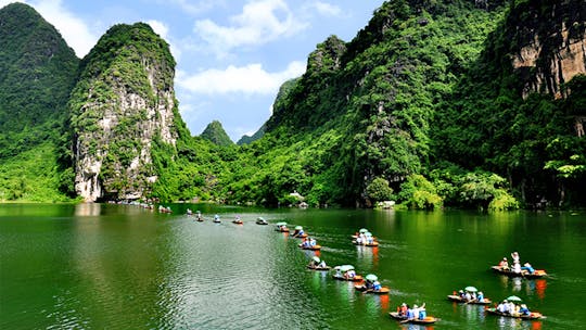 Full-day Tam Coc & Hoa Lu ancient capital tour