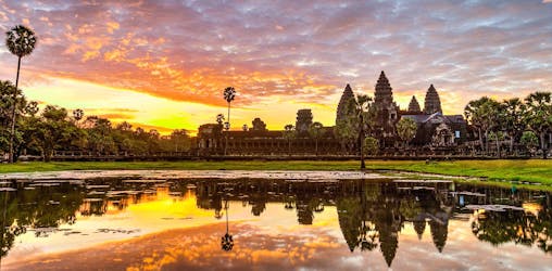 Tour de día completo al templo de Angkor y al atardecer