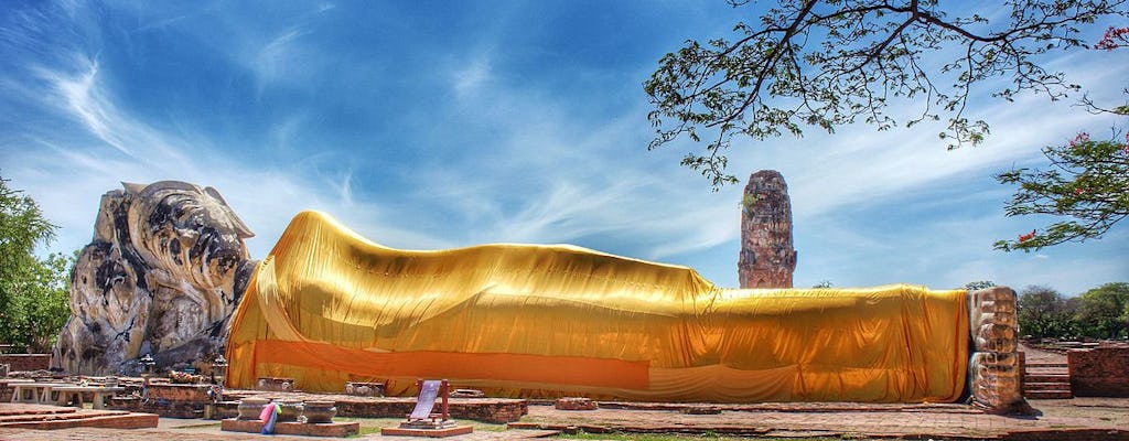 Visita guidata dell'antica città di Ayutthaya da Bangkok