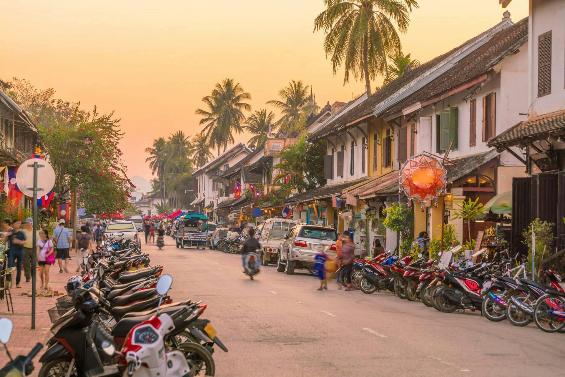 Excursão de dia inteiro à Aldeia dos Elefantes de Luang Prabang e às Cascatas de Kuang Si
