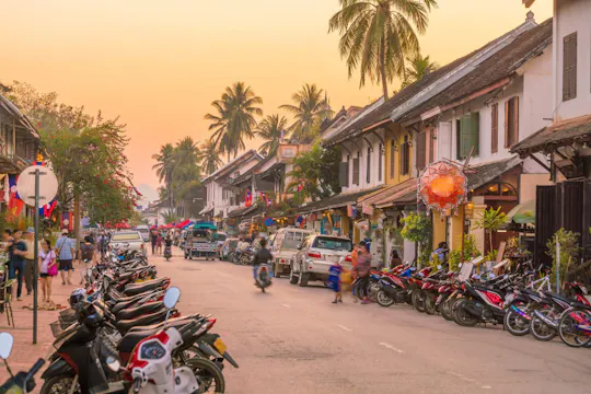 Luang Prabang Elephant Village and Kuang Si Waterfalls full-day tour