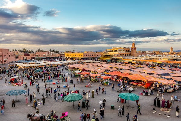 Excursão mágica em Marrakech saindo de Agadir