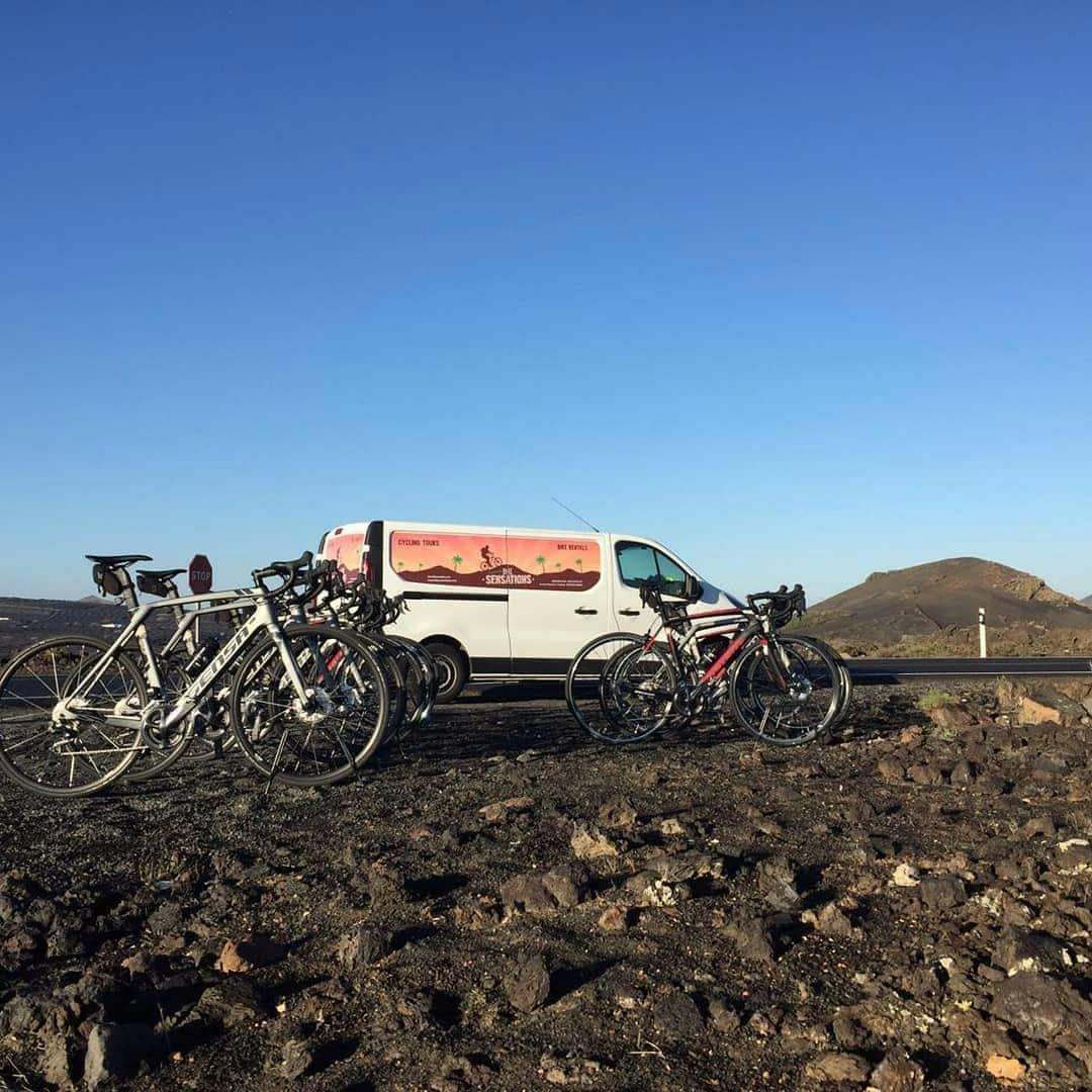 Lanzarote - wycieczka rowerem górskim
