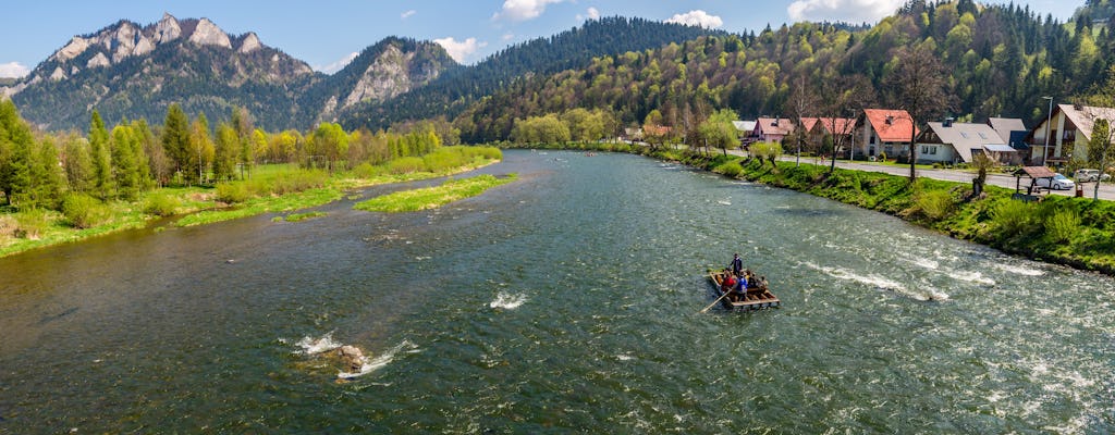Dunajec River Rafting Tour mit optionalem Besuch des Thermalbades von Krakau