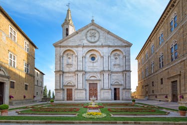 Ingressos para o Palazzo Piccolomini, Palazzo Borgia, Museu Diocesano, labirinto e cripta em Pienza