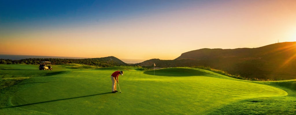 El campo de golf de Creta