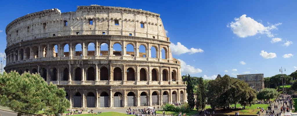 Kleine groepsreis door het oude Rome door het Colosseum en het Forum Romanum