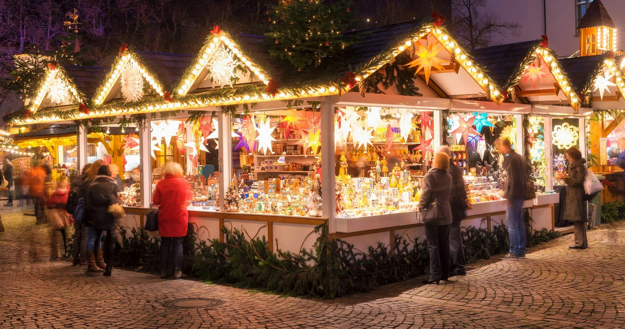 Proef de Chirstkindlesmarkt-tour in Neurenberg