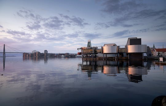 Bilhete de entrada para o Norwegian Petroleum Museum