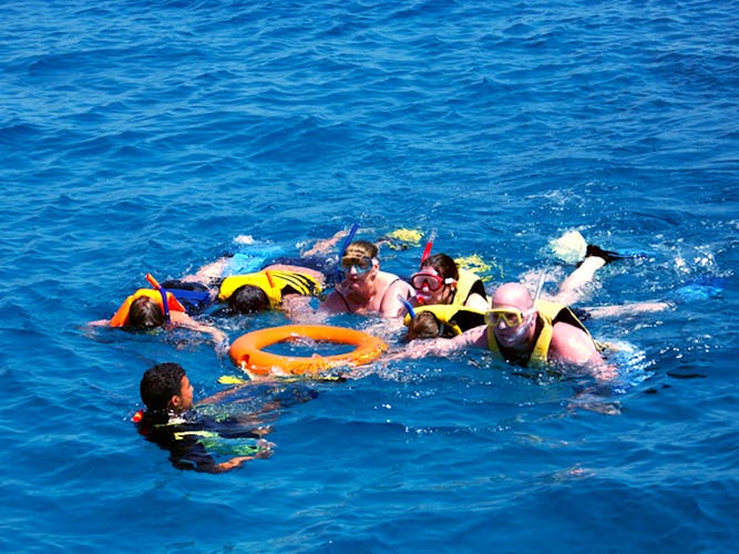 VIP snorkeling cruise to Tiran Island from Sharm El Sheikh