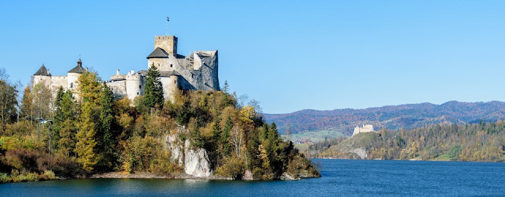 Rafting privé sur la rivière Dunajec et visite du château de Niedzica au départ de Cracovie