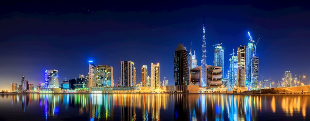 Panoramic Dubai tour by night