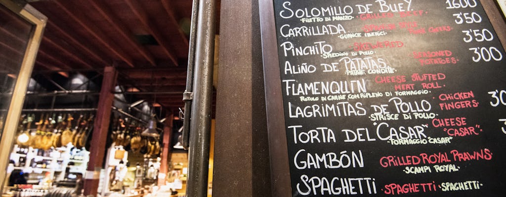 Guided food tour around Seville