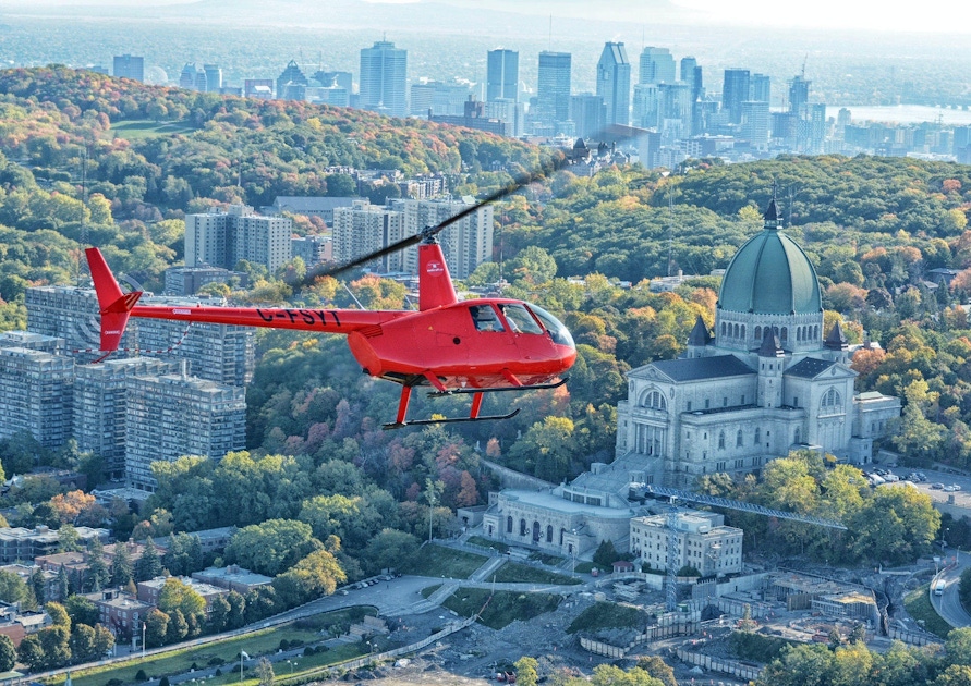 helicopter tours quebec