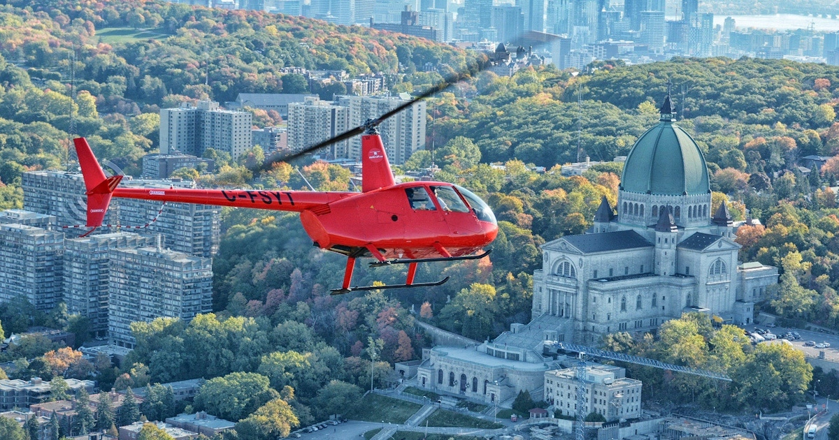 quebec city helicopter tours