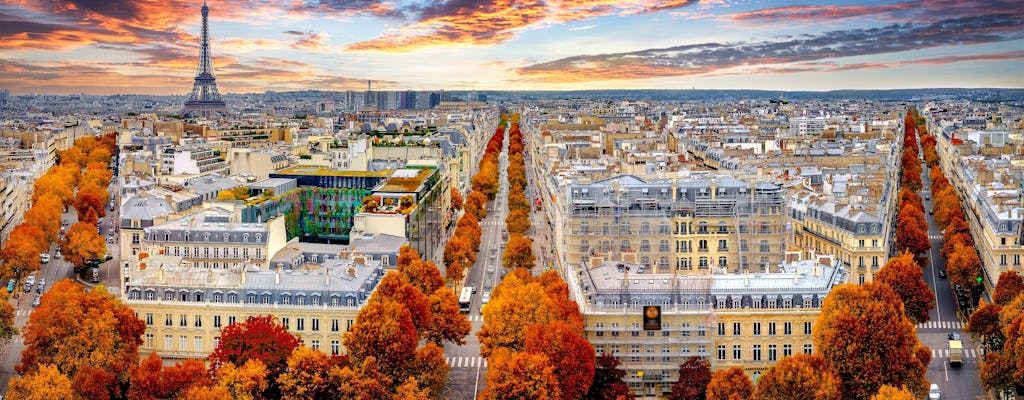 Paris in one day tour including Eiffel Tower, cruise, city tour and Louvre