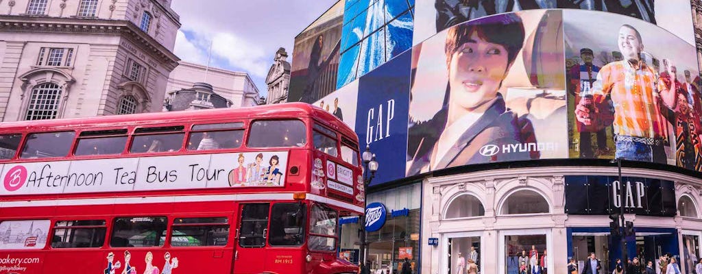 Tour en autobús con té de la tarde por Londres