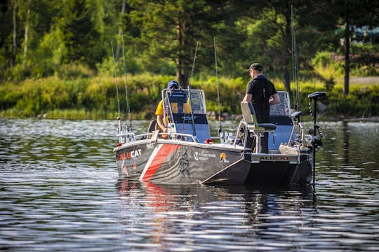 Pêche guidée dans les rapides de Kuusaa
