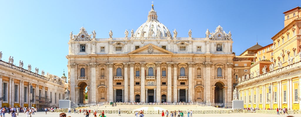 Visite coupe-file en petit groupe du Vatican, de la chapelle Sixtine et de la basilique Saint-Pierre