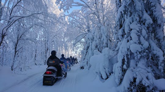 2-godzinne safari na skuterach śnieżnych w Lakeland