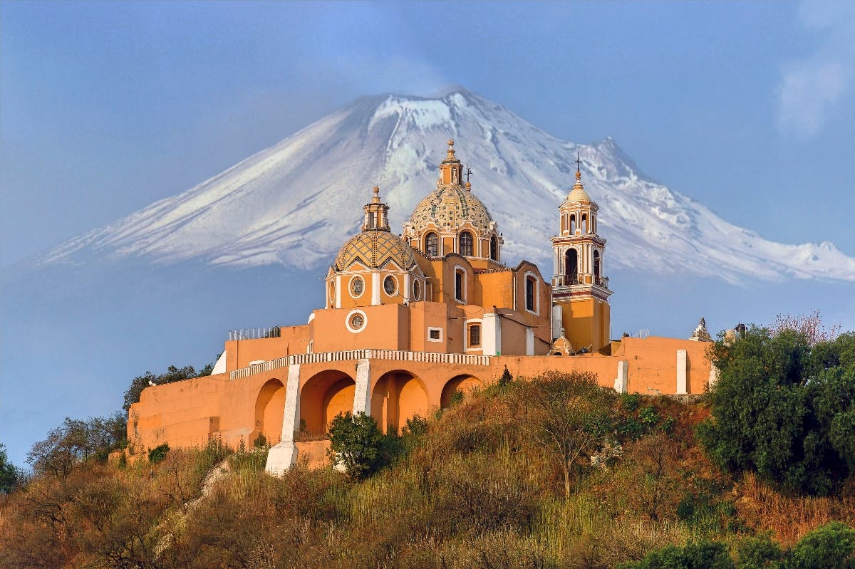Cholula und Puebla Ganztagestour ab Mexiko-Stadt