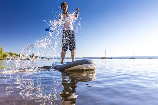 1 semana de surf camp de SUP em Zingst