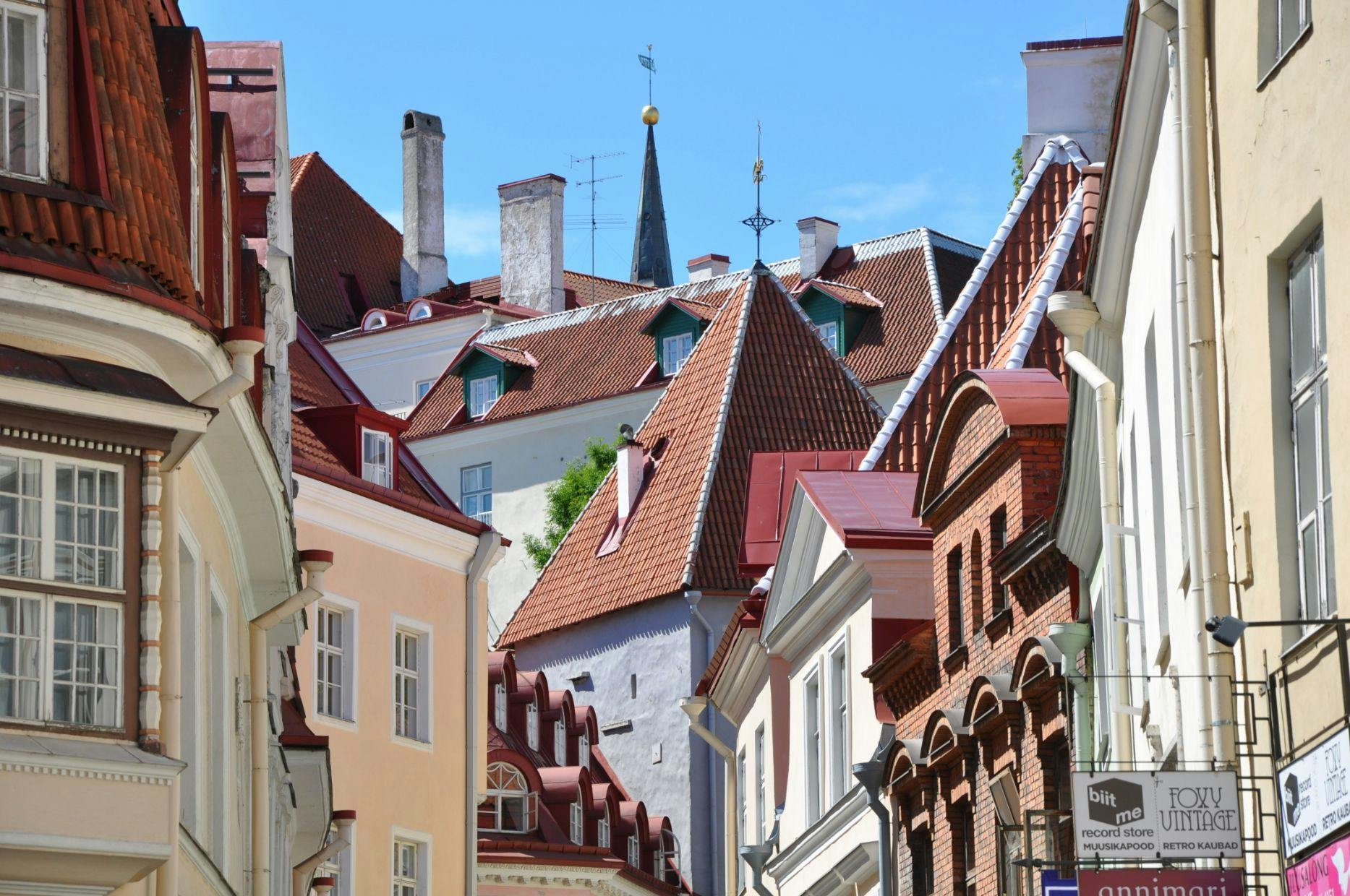 Tour a piedi architettonico di Tallinn con un locale