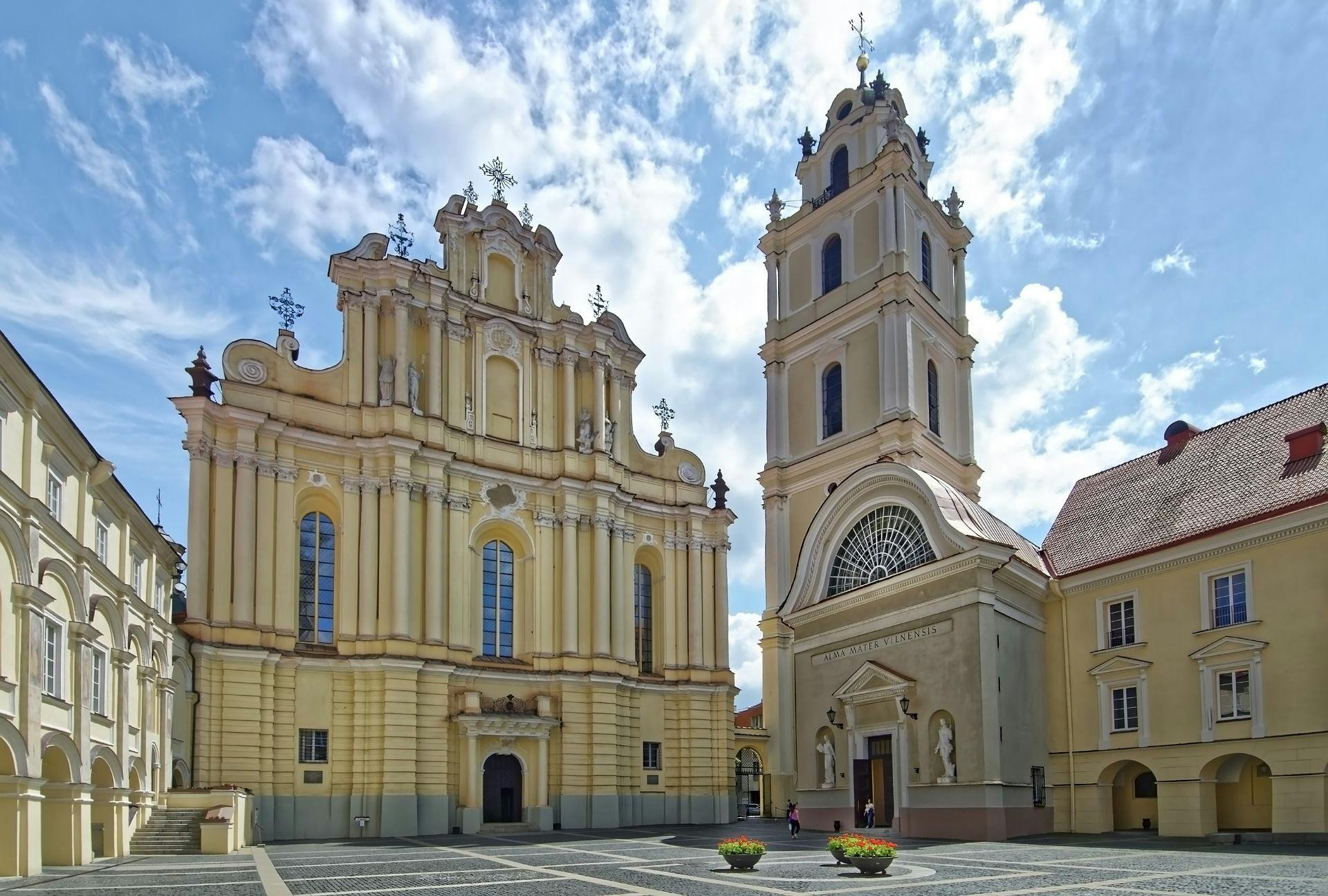 Visite architecturale privée de Vilnius avec un local comme guide