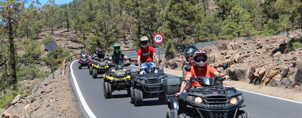 Visite en quad du parc national du Teide