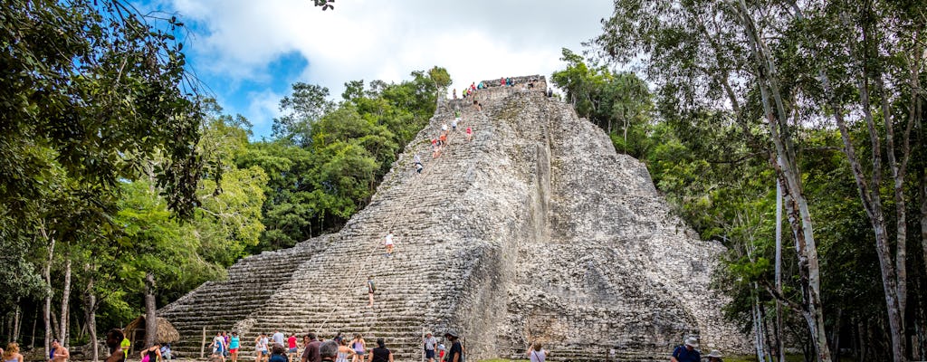 Tour durch die antiken Dörfer Coba und Maya
