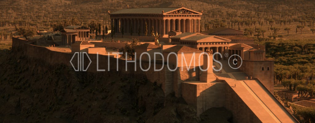 360 ° virtuele tour door het oude Athene