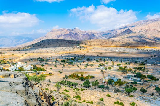 Visite de Jebel Shams avec promenade en balcon