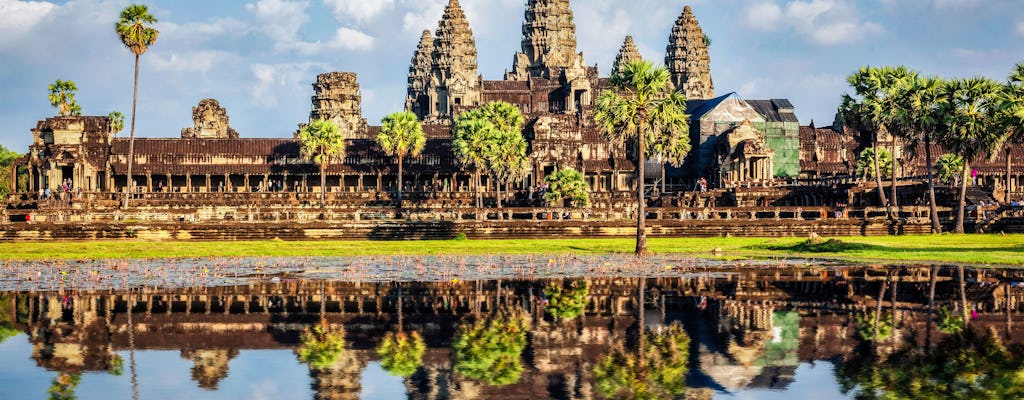 Tour dei templi di Angkor e del lago Tonle di un'intera giornata