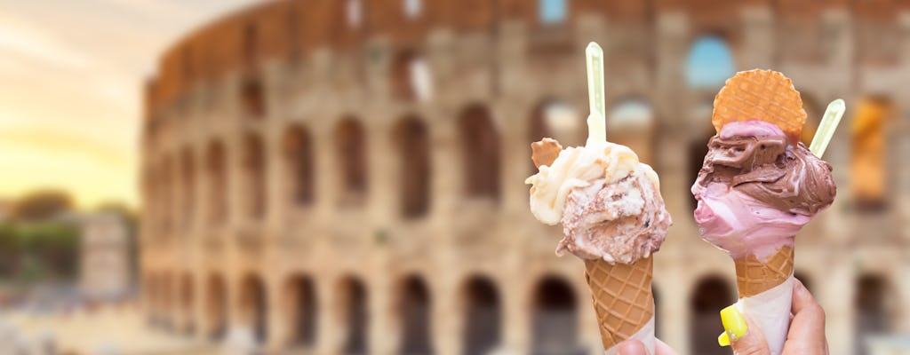 Visite à pied de Rome avec gelato