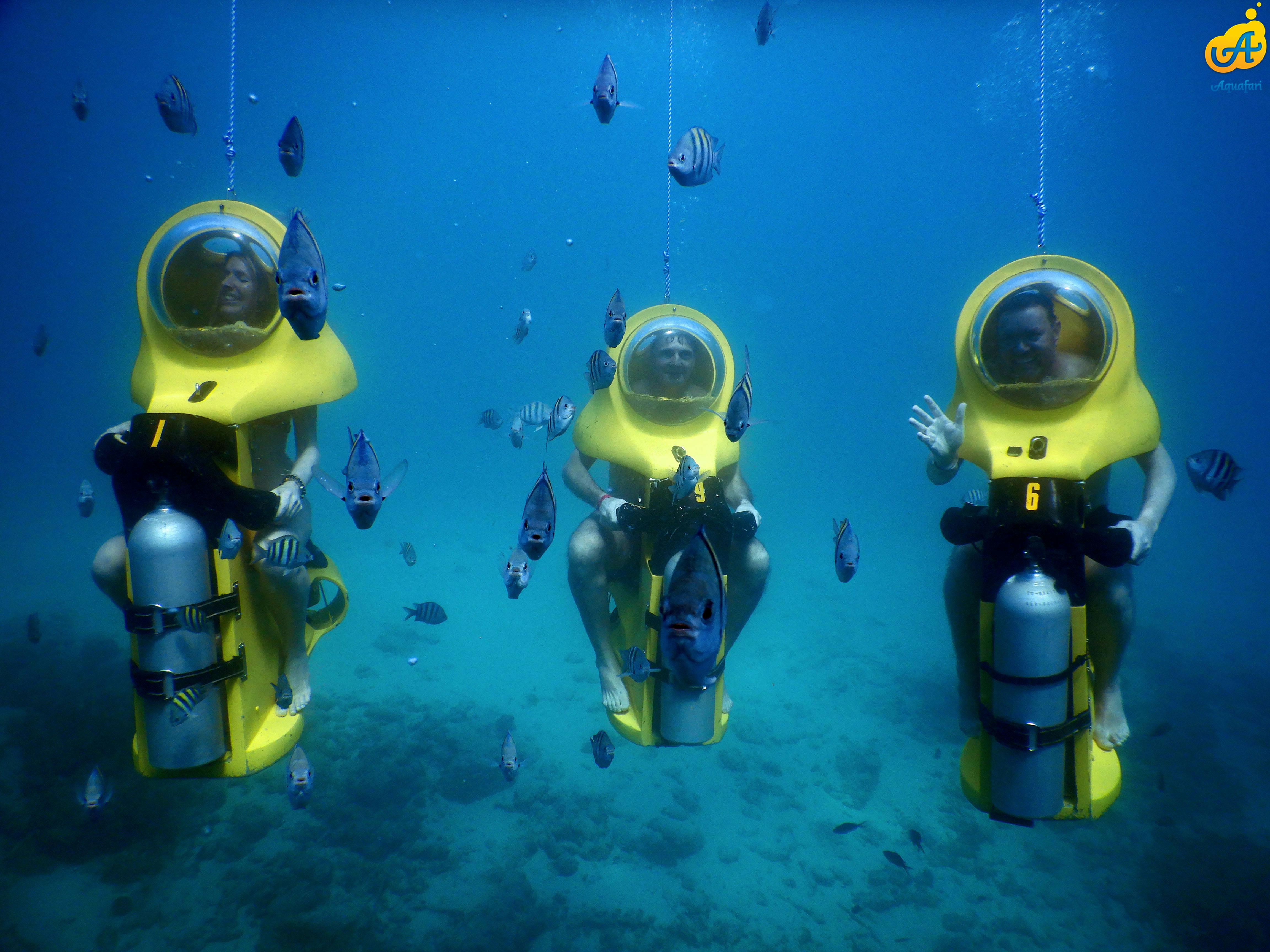 Aquafari Unterwasser-Scooter Tour