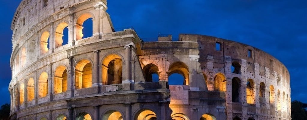 Coliseu, Fórum Romano e Monte Palatino em pequeno grupo com guia holandês